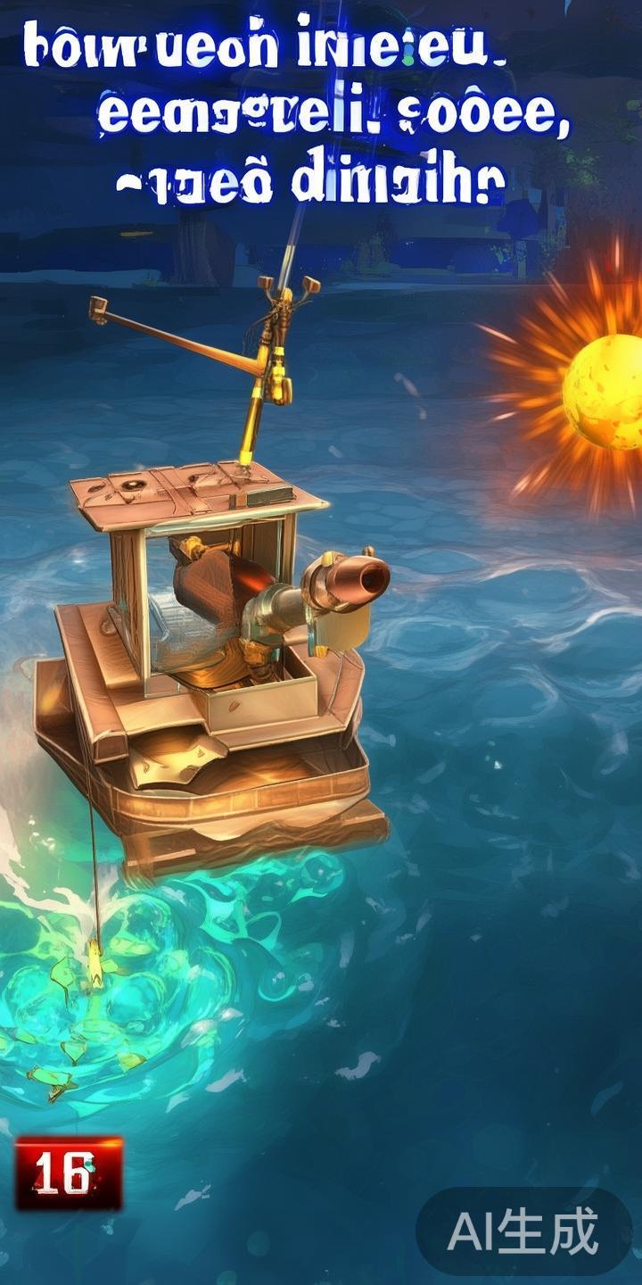 游戏中提供多种道具，如锁定捕鱼、加速炮弹、炸弹等，